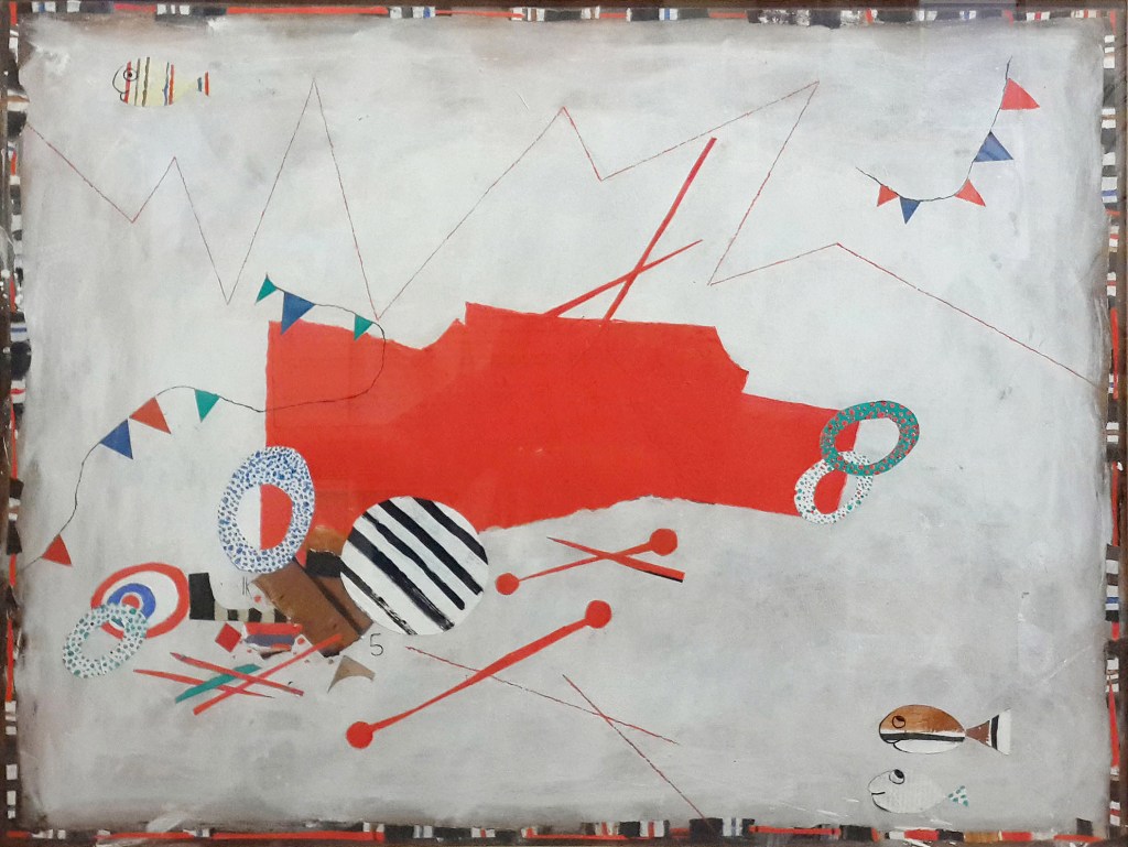 300-Ides Kihlen-Y 016-2004-Acrílico con recortes de ppintado sobre carton-60 x 80