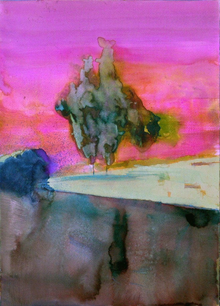 En Vasari, Bissolino. Sin título, 2012, acuarela sobre papel, 70x50cm