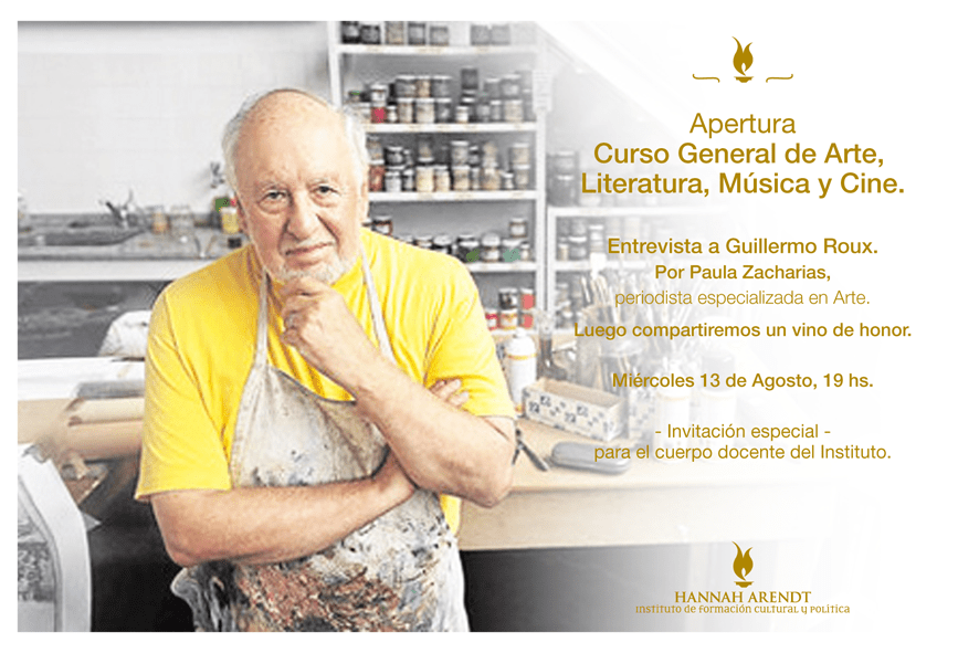 Hoy, charla con&nbsp;Roux