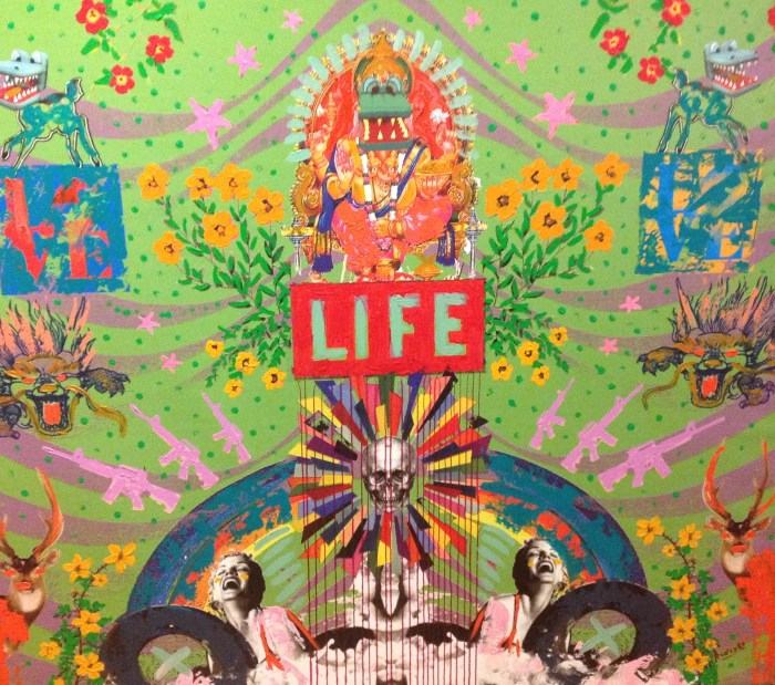 Cuando estalle el sol - técnica mixta - 130 x 150 cm - 2011 (1)