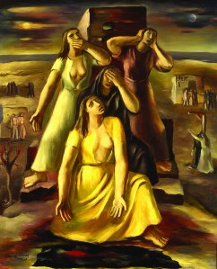 Obra de Raquel Forner que integrará la muestra del Grupo de París en el Sìvori