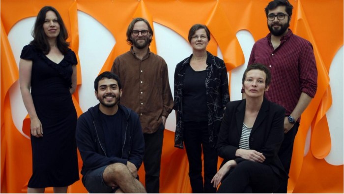 De izq. a der.: Linda Neilson, Samuel Lasso, Christian Newby, Kirsten Mosel, Julián León Camargo y Sylvie Argerich. (Ph: Emiliano Lasalvia).