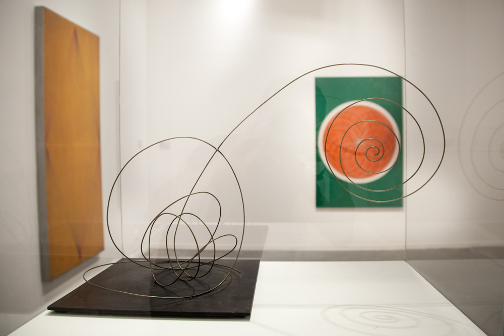 Sala Dr. I. Pirovano. Episodios del arte moderno. Capítulo 1: “George Vantogerloo y las proyecciones en el arte argentino”. Artistas: George Vantogerloo, Víctor Magariños D.,  Eduardo Mac Entyre y Miguel Ángel Vidal. Mayo, 2015. Foto: Josefina Tommasi.