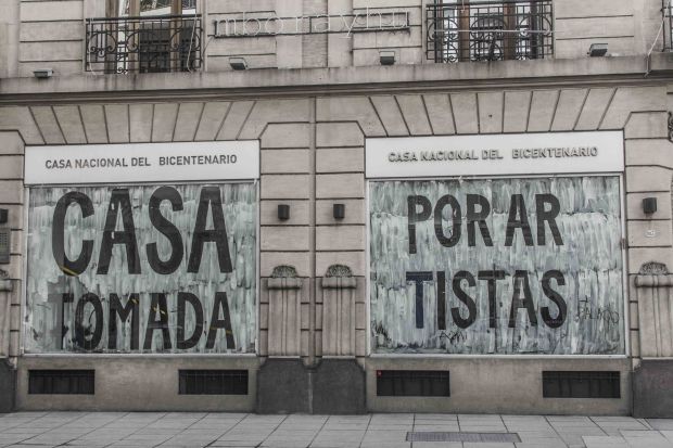 Casa Tomada (artistas okupas en la Casa del&nbsp;Bicentenario)