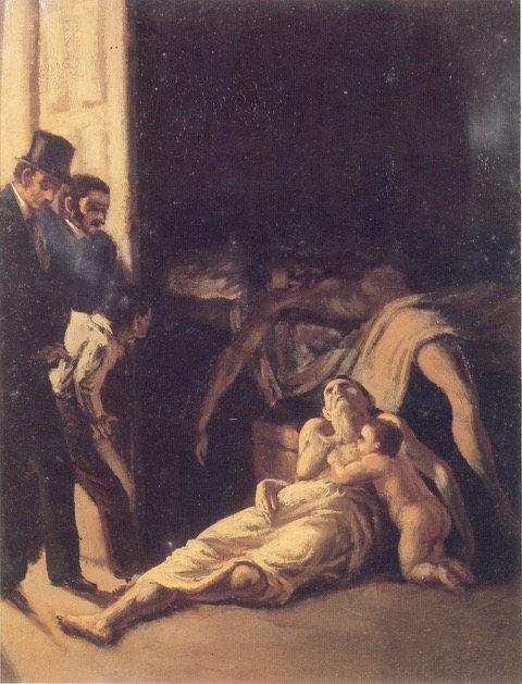 Boceto de Un episodio de fiebre amarilla