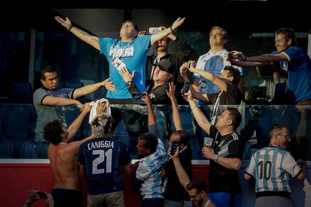 Maradona en foco: el arte de sacarle una foto a&nbsp;Dios